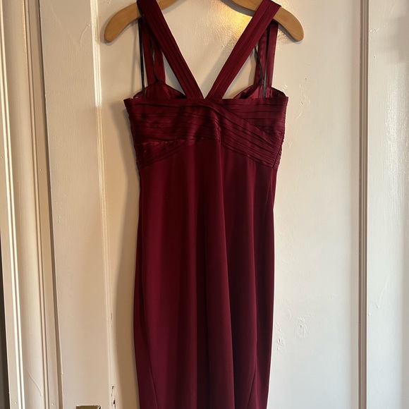 Laundry by Shelli Segal maroon dress - Picture 4 of 4